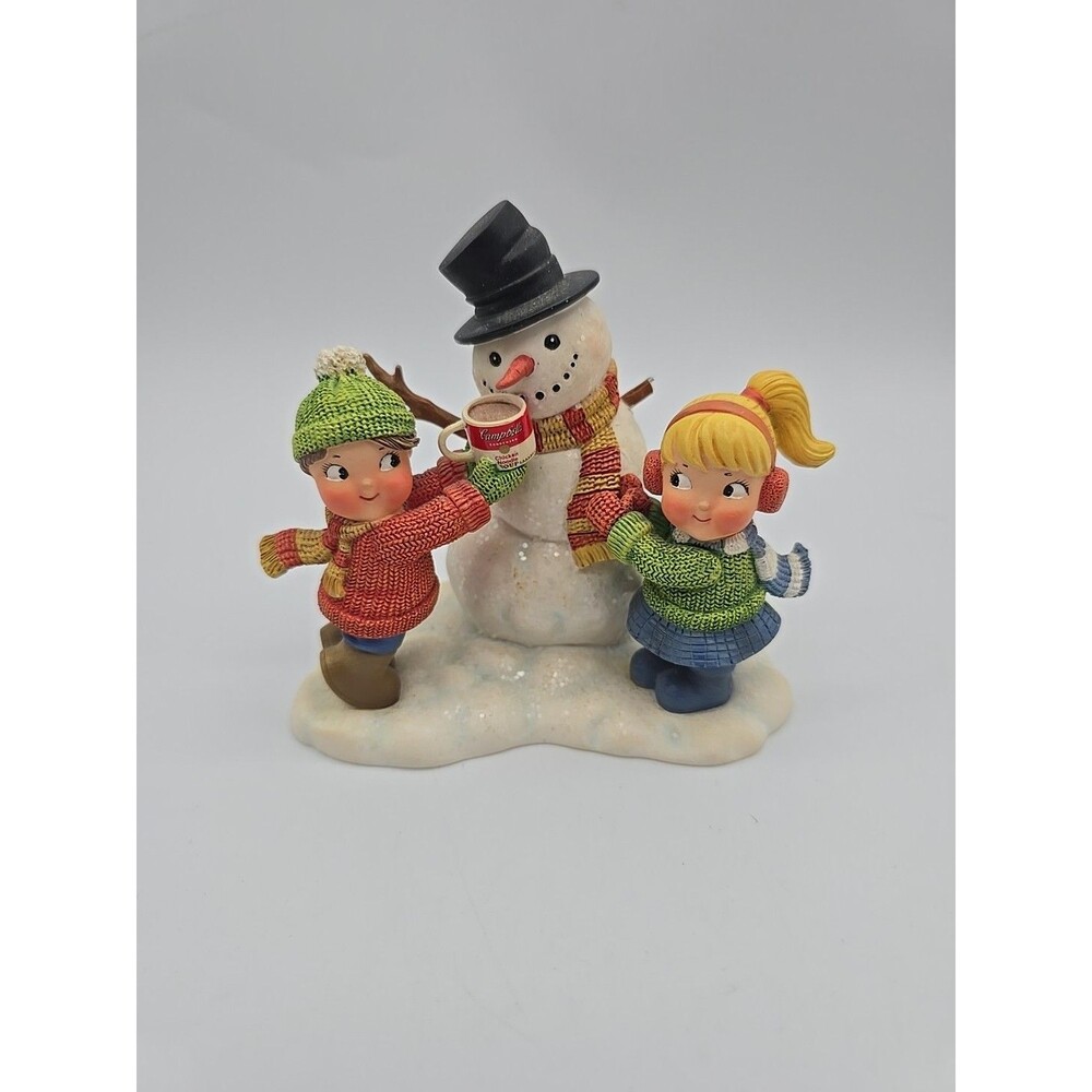 Campbell Kids Winter Time Fun Collection Soup Warms The Soul #1003A